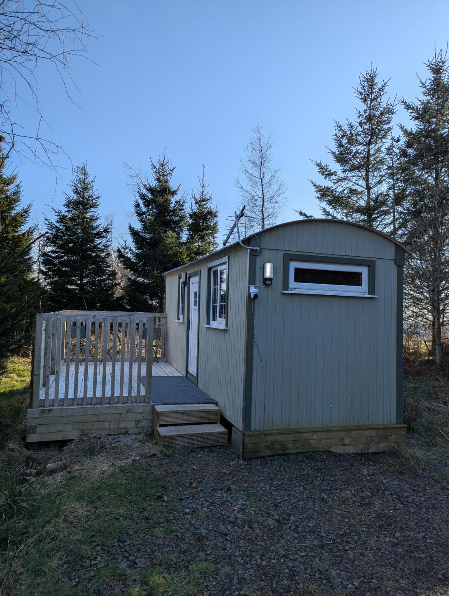 Ferienwohnung Blair Snug Hut Kelty Exterior foto